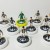 Subbuteo Andrew Table Soccer PAOK Salonica 2018-19 on WSB Professional Bases with characterestics ️